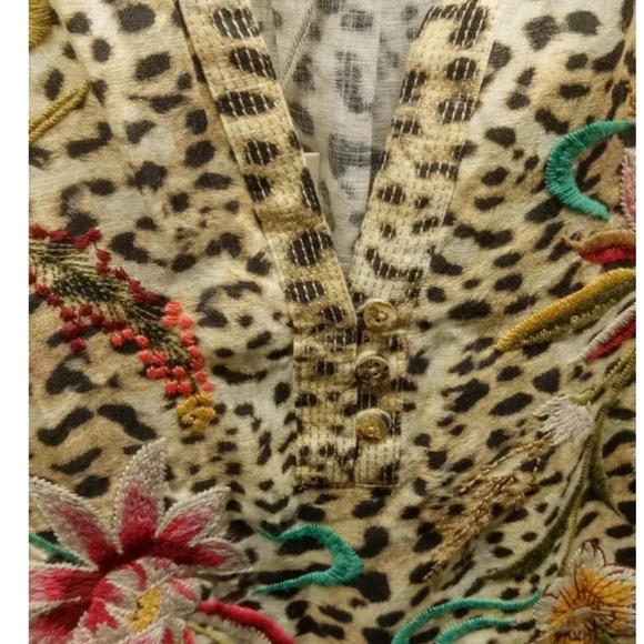 Johnny Was Maisie Easy Button Tunic Dress XL - Picture 14 of 16